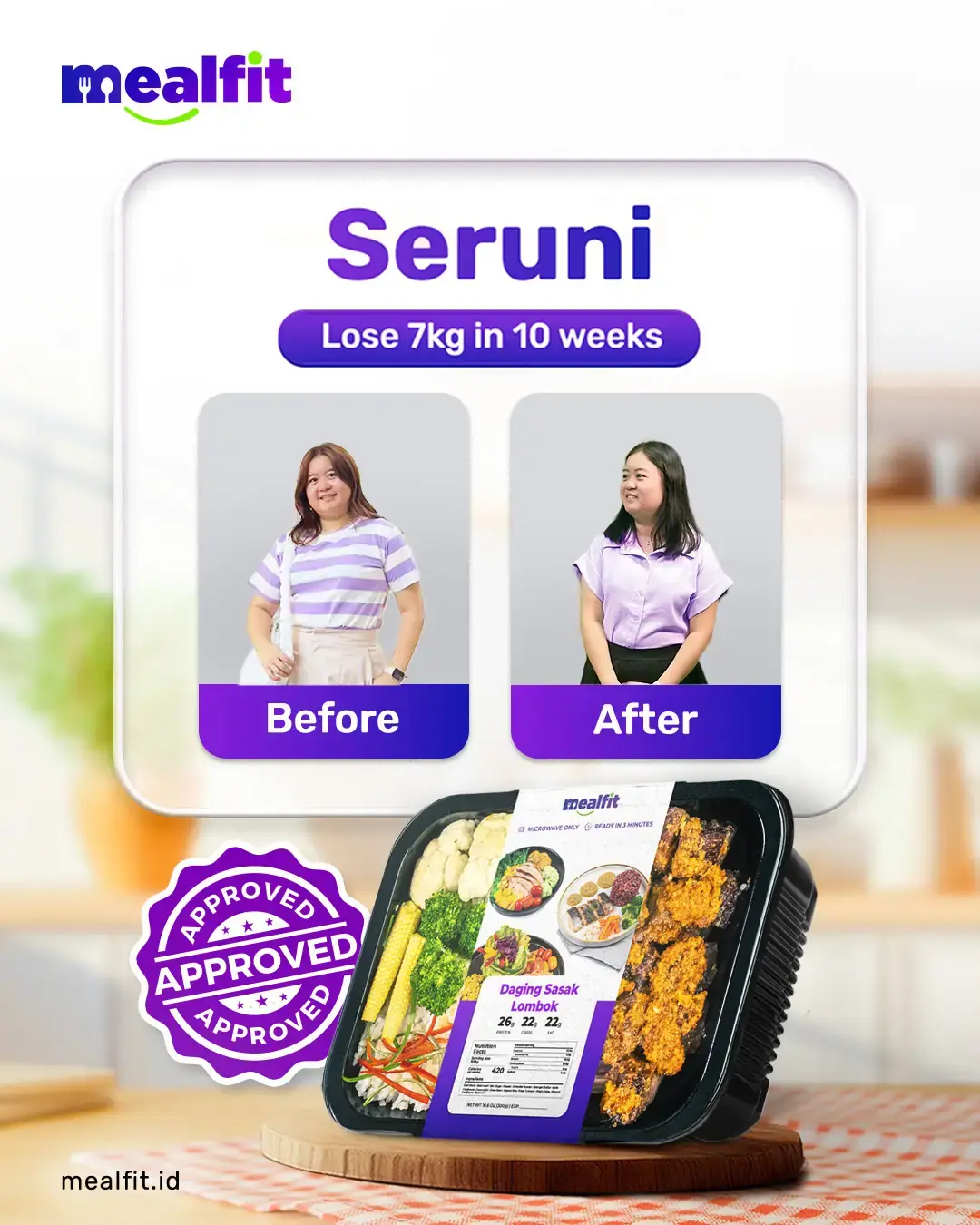 Seruni - Mealfit Mission X Challenge